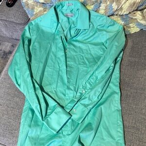 Van Heusen Men's Dress Shirt in Teal